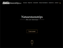 Tablet Screenshot of natuursteenstrips.nl